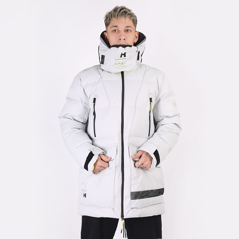мужская серая куртка PUMA x Helly Hansen Tech Winter Jacket 59827695 - цена, описание, фото 6